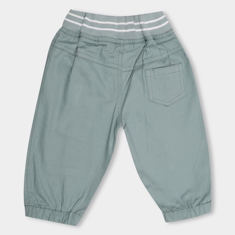 Infants' 100% Cotton Cotton Trousers , Teal Blue, large image number null