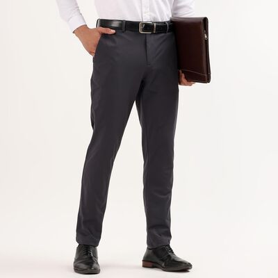 Men's Slim Fit Casual Trousers 