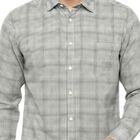 Men's Green Cotton Regular Fit Casual Shirt, Dark Green, small