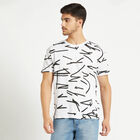 Round Neck T-Shirt, White, small image number null