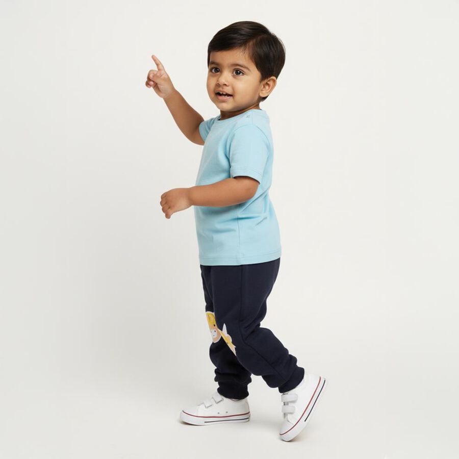 Infants' Pyjama, नेवी ब्लू, large image number null