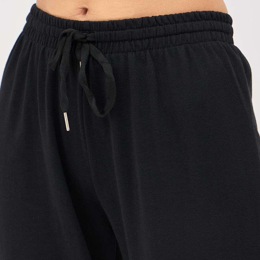 Ladies' Regular Track Pants, Black, large image number null