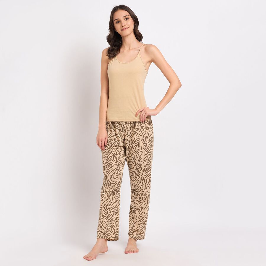 Ladies' Pyjama, गहरा पीला, large image number null
