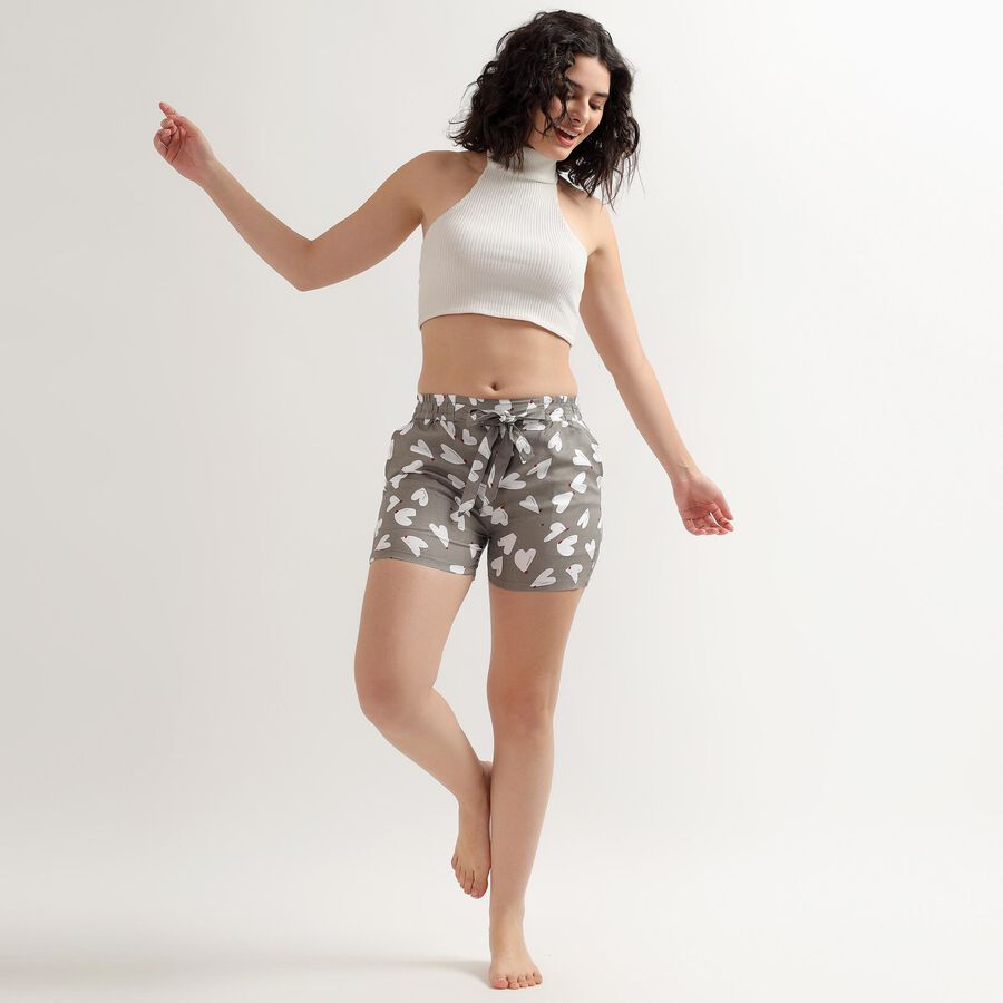 Ladies' Shorts, हल्का ग्रे, large image number null