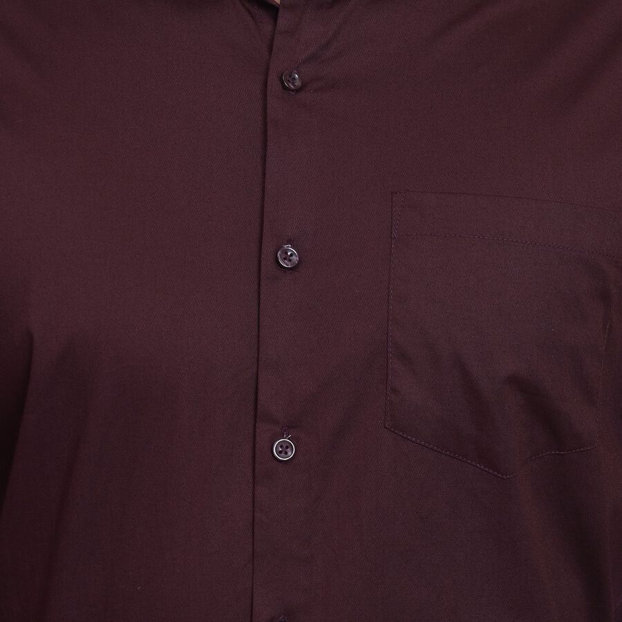 Men's Formal Shirt, वाइन, large image number null