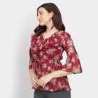 Ladies' Top, Maroon, small image number null