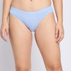 Ladies'100% Cotton Panty, Light Blue, small image number null