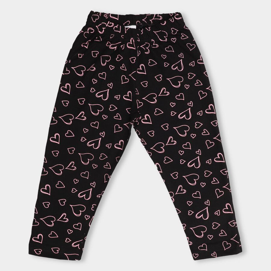 Girls' Pyjama , Black, large image number null