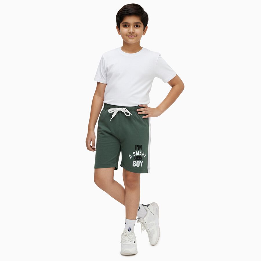 Boys' Bermuda, ओलिव, large image number null