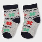 Infants' Socks (Pack of 2), Navy Blue, small