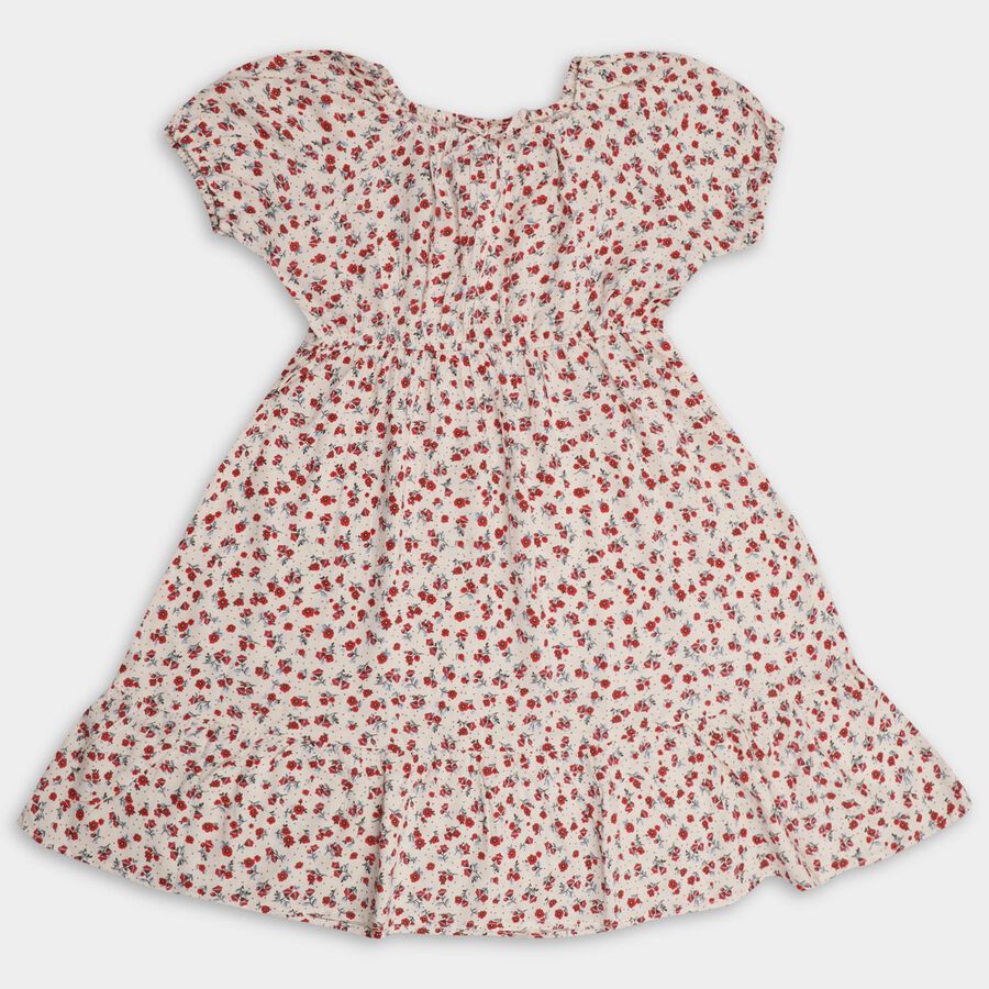 Girls' Dress , हल्का गुलाबी, large image number null