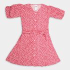 Girls' Dress , हल्का गुलाबी, small image number null