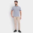 Men's Henley Half Sleeves T-Shirt, Navy Blue, small image number null