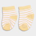 Infants' Socks (Pack of 2), Yellow, small image number null