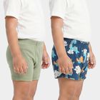 Boys Navy Blue Regular Fit Printed Briefs, नेवी ब्लू, small
