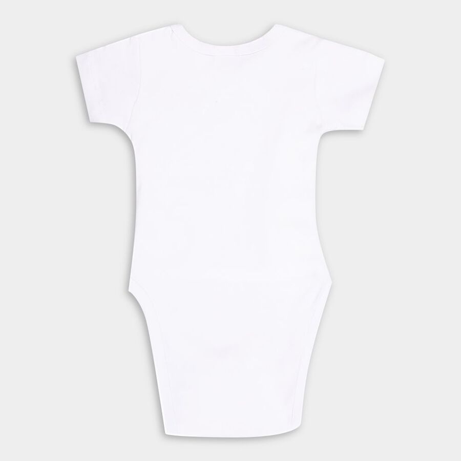 Infants' Cotton Bodysuit, Beige, large image number null