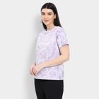 Ladies' 100% Cotton Round Neck T-Shirt , Lilac, small image number null