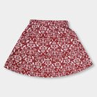 Girls' Skirt , Wine, small image number null