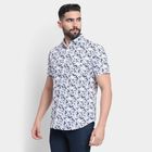 Men's 100% Cotton Casual Shirt , White, small image number null