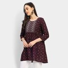 Ladies' Kurti , वाइन, small image number null