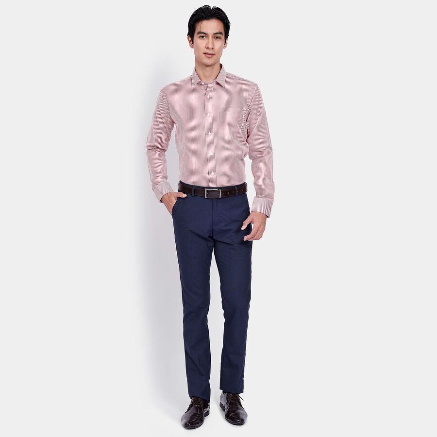 Men's Formal Shirt, Red, large image number null