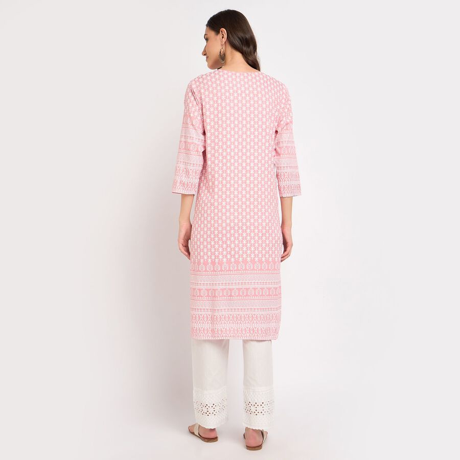 Ladies' Kurta, गुलाबी, large image number null