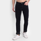 Overdyed 5 Pocket Slim Fit Jeans, Dark Blue, small image number null