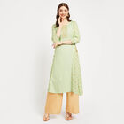 Embroidered Kurta, Light Green, small image number null