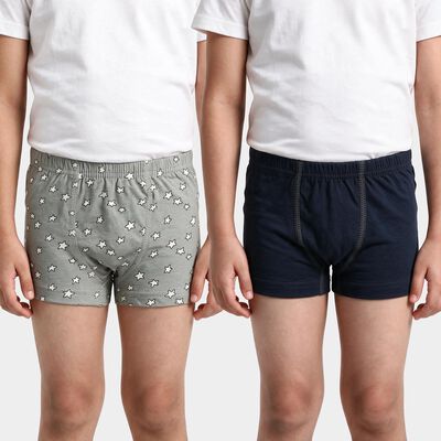 Boys Navy Blue Trunks