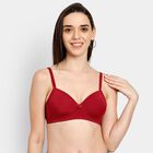 Ladies' Bra, मरून, small image number null