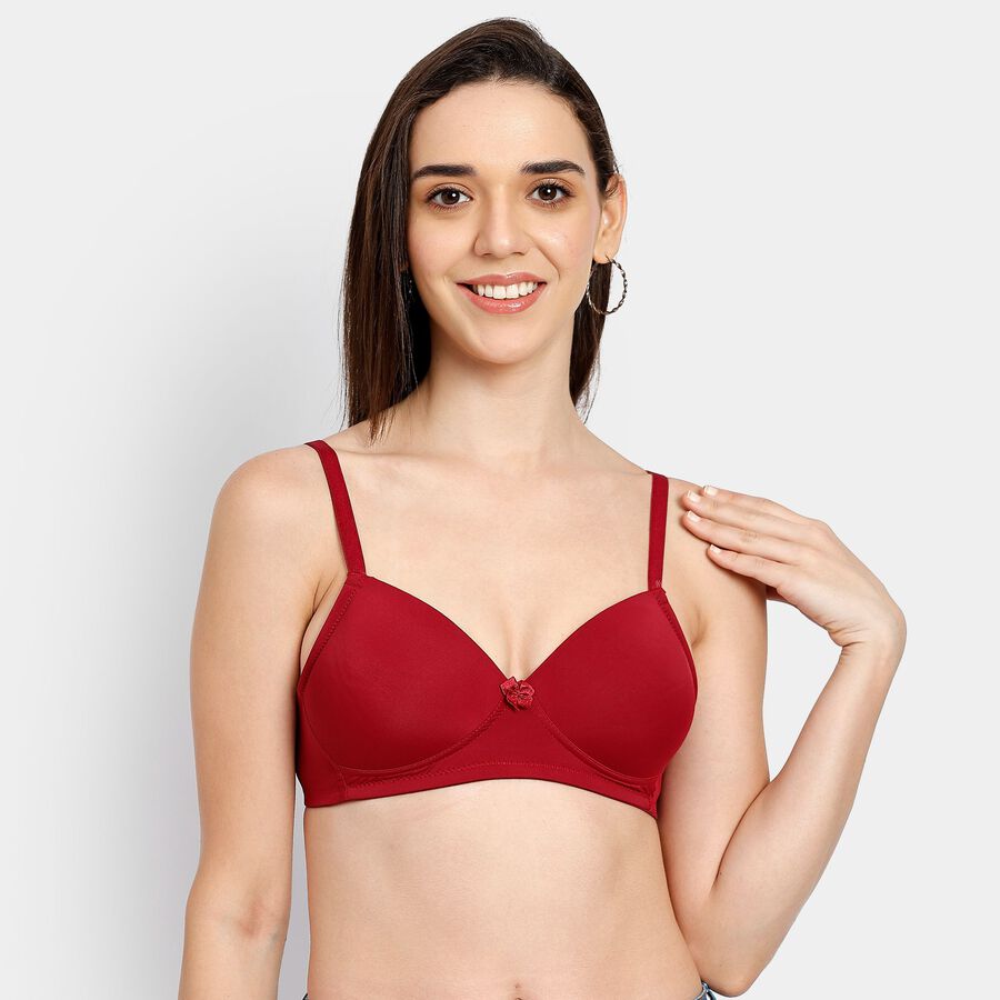 Ladies' Bra, मरून, large image number null