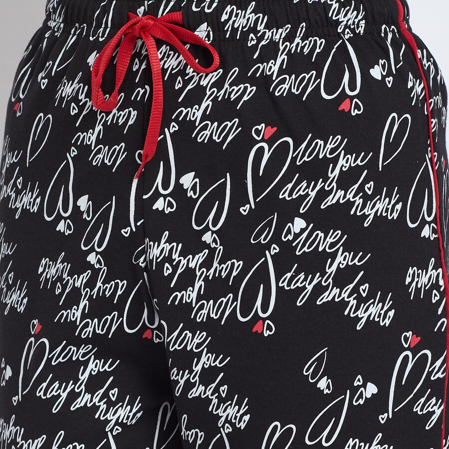 Ladies' Pyjama, Black, large image number null