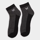 Men's Socks (Pack of 3), Black, small