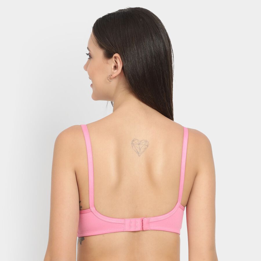 Ladies' Non-Padded Bra, Pink, large image number null