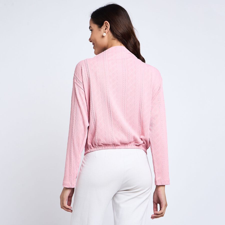 Ladies'  Crop  Top, Pink, large image number null
