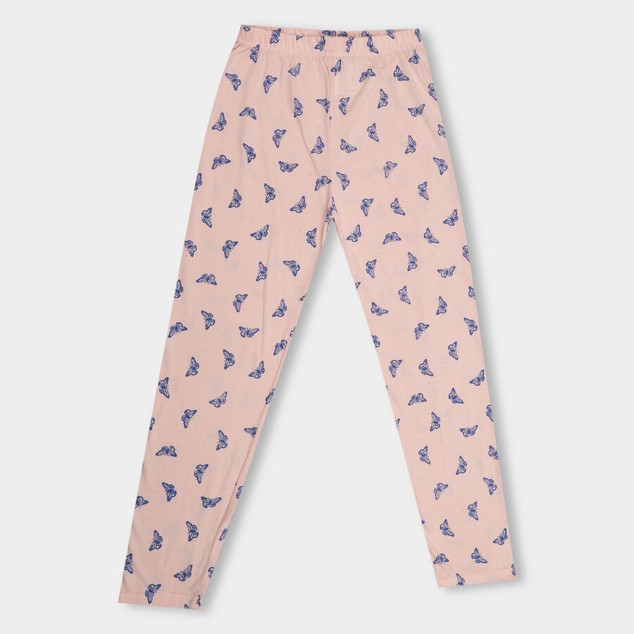 Girls' Pyjamas , हल्का गुलाबी, large