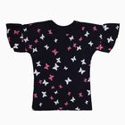 Girls' T-Shirt, Navy Blue, small