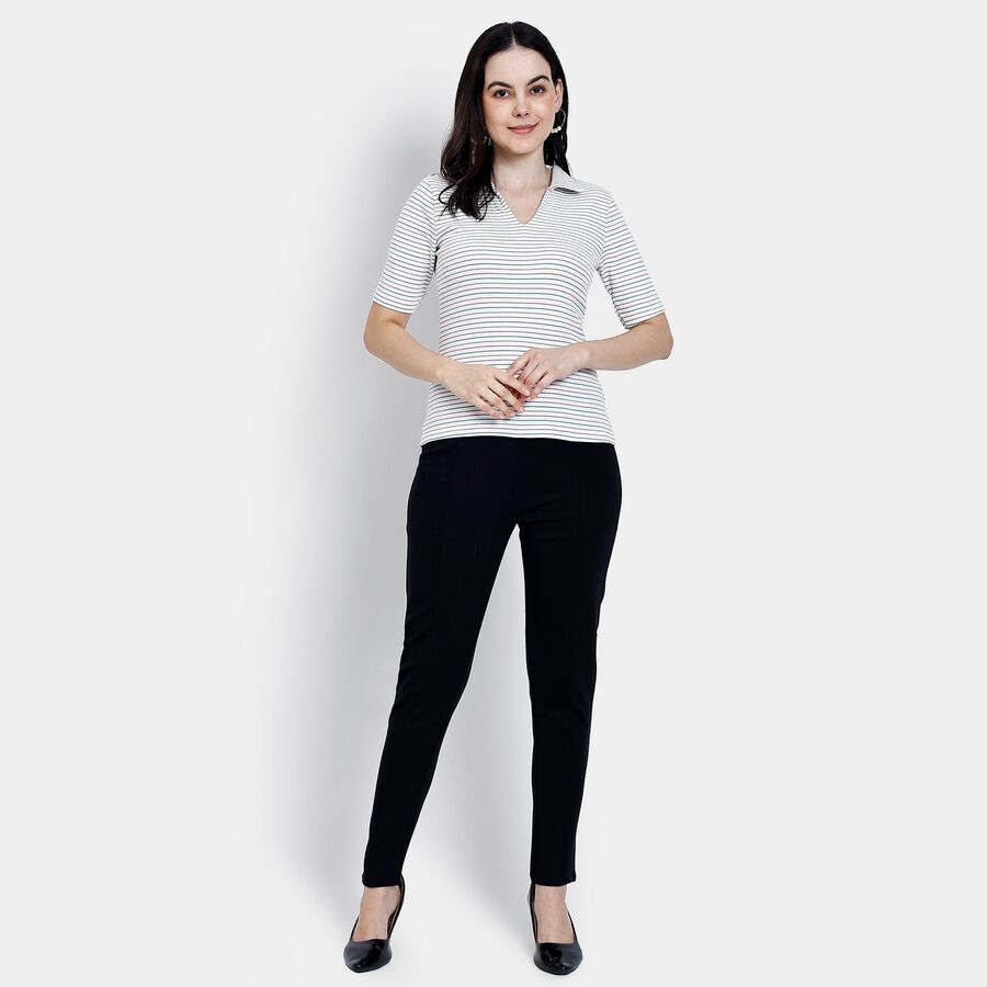 Ladies' Top, ऑफ व्हाइट, large image number null
