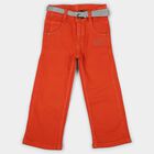 Girls' Jeans, Coral, small
