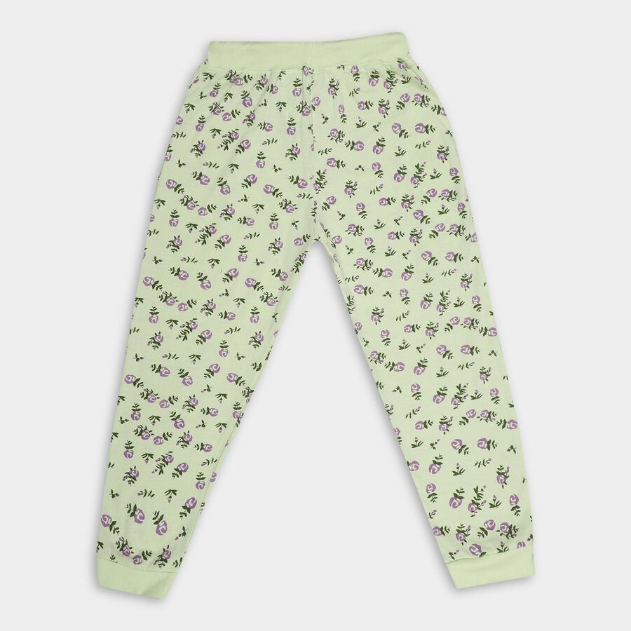 Girls' Pyjamas, Light Green, large image number null