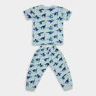 Boys' 100% Cotton Suit Night, Light Blue, small image number null