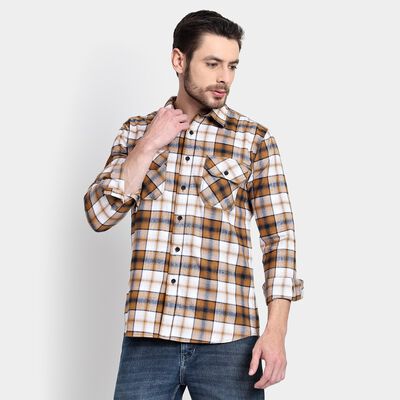 Men's 100% Cotton Casual Shirt