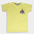 Boys' 100% Cotton Half Sleeves T-Shirt , पीला, small image number null