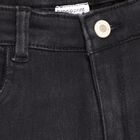 Girl's Basic Slim Black Jeans, Black, small image number null