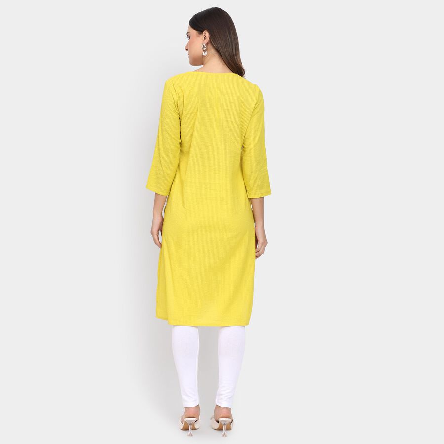 Ladies' 100% Cotton Kurta , Light Green, large image number null