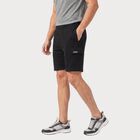 Men's Black Regular Fit Cargo Bermuda Shorts, Black, small