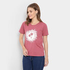 Round Neck T-Shirt, Purple, small image number null