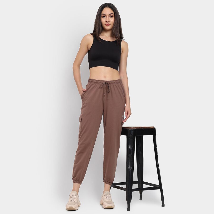 Ladies' Track Pants, Brown, large image number null