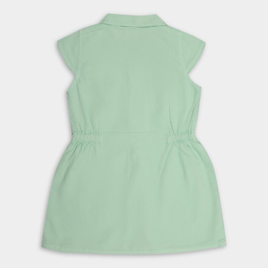 Girls' Frock , Light Green, large image number null