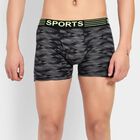 Men's 100% Cotton Trunks, Black, small image number null